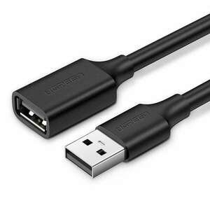 UGREEN US103 USB 2.0 hosszabbító kábel, 1 m (fekete) kép