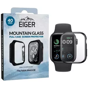 Tok Eiger Mountain Glass Full Case for Apple Watch SE 40mm in Black (EGSP00899) kép