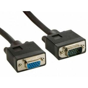 Wiretek VGA Monitor Hosszabbító Kábel 3 m Male/Female Árnyékolt (PV11E-3) kép