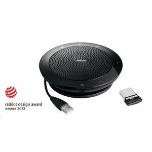 JABRA Speak 510+ UC Bluetooth/Vezetékes speakerphone (7510-409) Fekete kép