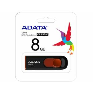 ADATA 8GB C008 Pendrive Fekete kép