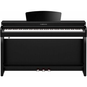 Yamaha CLP 725 Polished Ebony Digitális zongora kép