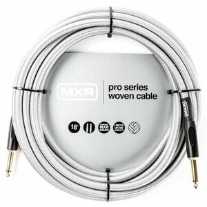 Dunlop MXR Woven Cable Silver 18ft kép