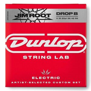 Dunlop Jim Root String Lab Guitar Strings 11-56 Drop B kép