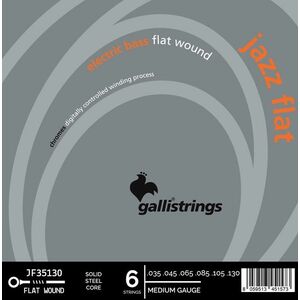 Galli Jazz Flat 6-Strings Long Scale MED JF3530 kép
