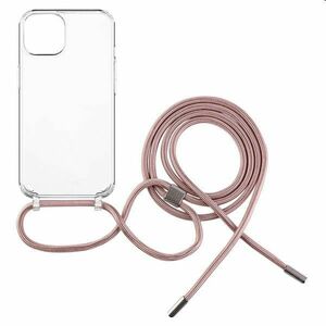 FIXED Pure Neck nyakbaakasztós madzaggal Apple iPhone 7/8/SE (2020/2022) számára, rózsaszín kép
