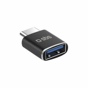 SBS Adapter USB női/USB-C hím, fekete kép