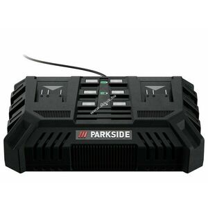 Eredeti Parkside PDSLG 20 A1 dupla akku gyorstöltő készülék X 20V team sorozat kép