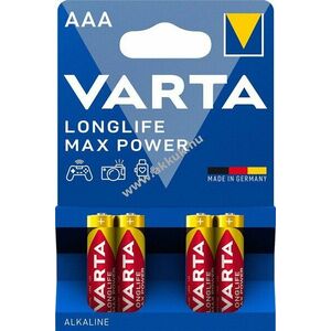 Varta Longlife Max power 4103-LR03 AAA-Micro elem 4db/csomag kép