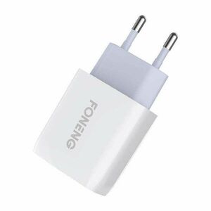 Fast charger Foneng 2x USB EU30 + USB Type Micro cable kép