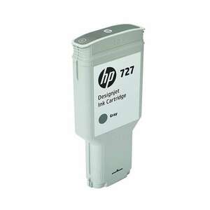 HP 727 300 ml-es DesignJet tintapatron szürke (F9J80A) kép
