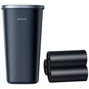 Baseus Dust-free Vehicle-mounted Trash Can（Trash Bag 3 roll/90）Black kép