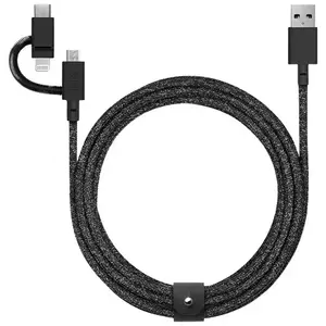 Kábel Native Union Belt Universal Cable (USB-C – Lighting/USB-C) 1.8m, cosmos (BELT-CCL-COS-NP) kép