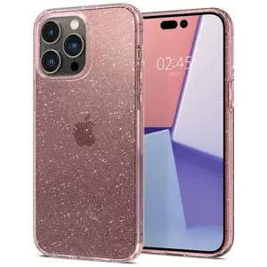 Tok Spigen Liquid Crystal Glitter, rose quartz - iPhone 14 Pro (ACS04955) kép