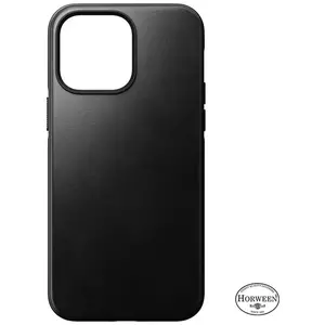 Tok Nomad Modern Leather MagSafe Case, black - iPhone 14 Pro Max (NM01221685) kép