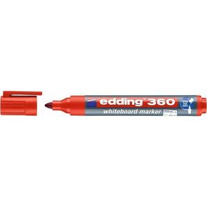 EDDING 360 fehér táblákhoz és flipchartokhoz, piros színben kép