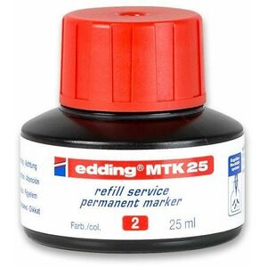 EDDING MTK25 tartós tinta, piros kép