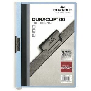 Durable Duraclip A4, 60 lap, világoskék kép