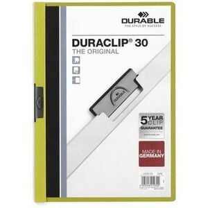 Durable Duraclip A4, 30 lap, zöld kép