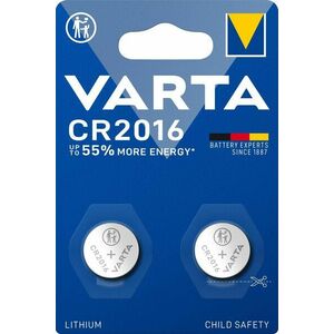 VARTA Speciális lítium elem CR 2016 - 2 db kép