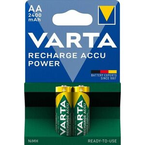VARTA Recharge Accu Power Tölthető elem AA 2400 mAh R2U 2 db kép