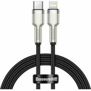 Basesu Cafule Series USB-C - Lightning PD Töltő-/adatkábel 20 W 2 m, fekete kép