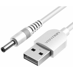 Vention USB to DC 3, 5mm Charging Cable White 1, 5m kép