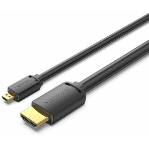 Vention HDMI-D Male to HDMI-A Male 4K HD Cable 1m Black kép