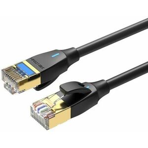 Vention Cat.8 SFTP Patch Cable Slim, 0.5m, fekete kép