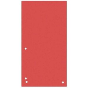 DONAU piros, papír, 1/3 A4, 235 x 105 mm - 100 db-os kiszerelés kép