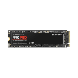Samsung 990 PRO M.2 NVMe SSD, 2TB (MZ-V9P2T0BW) kép