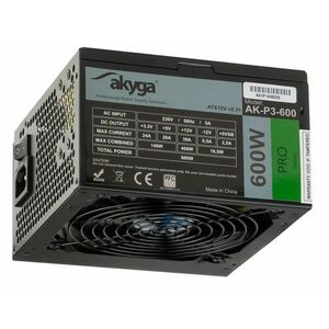 Akyga PRO 600W ATX PC tápegység (AK-P3-600) kép