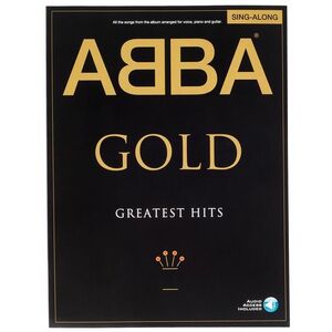 MS ABBA: Gold - Greatest Hits Singalong PVG (Book and Audio Online) kép
