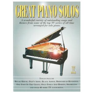 MS Great Piano Solos - The TV Book kép