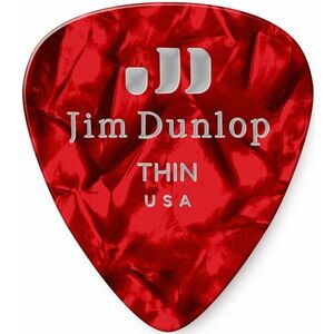 Dunlop Celluloid Red Pearl Thin kép