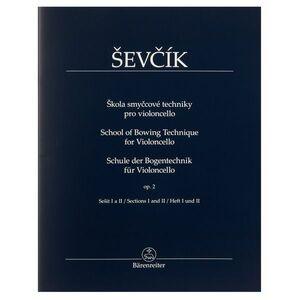 MS Škola smyčcové techniky pro violoncello op. 2, sešit I a II - Otaka kép