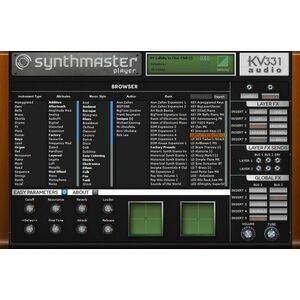KV331 Audio SynthMaster Player kép
