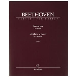 MS Sonáta pro klavír c moll op. 111 - Ludwig van Beethoven kép