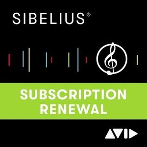 AVID Sibelius 1Y Subscription RENEW kép