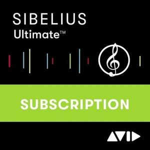 AVID Sibelius Ultimate 1Y Subscription EDU kép