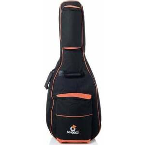 Bespeco BAG400CG Klasszikus gitár puhatok Fekete-Narancssárga kép