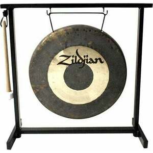 Zildjian P0565 Traditional Gong and Stand Set Gong 12" kép