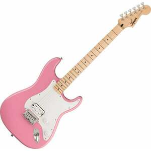 Fender Squier Sonic Stratocaster HT H MN Flash Pink kép
