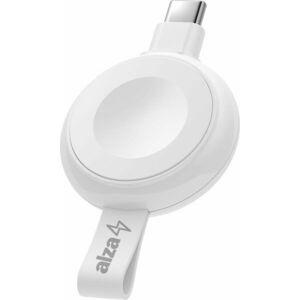AlzaPower Wireless MFi Watch charger 120 USB-C - fehér kép