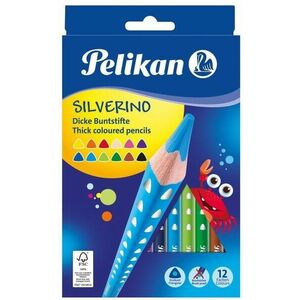Pelikan Silverino vastag 12 szín kép