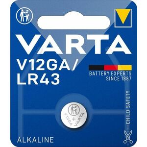 VARTA Speciális alkáli elem V12GA/LR43 1 db kép