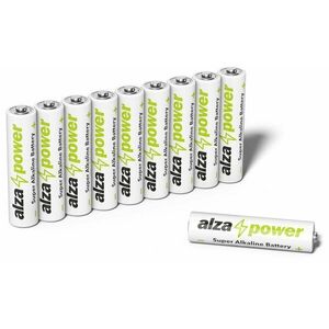 AlzaPower Super Alkaline LR03 (AAA), 10 db öko csomagolásban kép