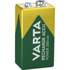 VARTA Recharge Accu Power Tölthető elem 9 V 200 mAh R2U 1 db kép