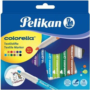 Pelikan Colorella textilre 12 szín kép
