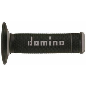 Domino gripy A190 offroad délka 123 + 120 mm, černo-šedé kép